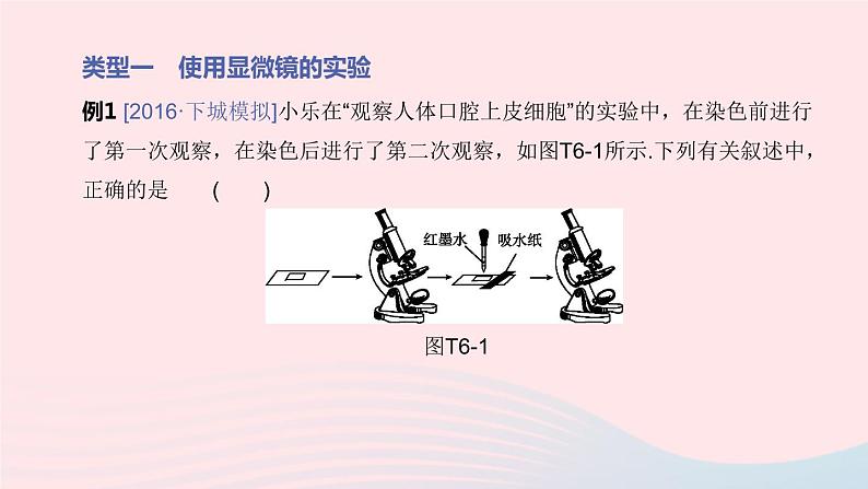 杭州专版2020中考生物复习方案专题06生物实验和探究课件第3页