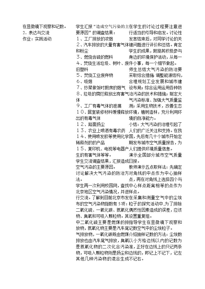 3.2 空气质量与健康(王子腾)　　教案02