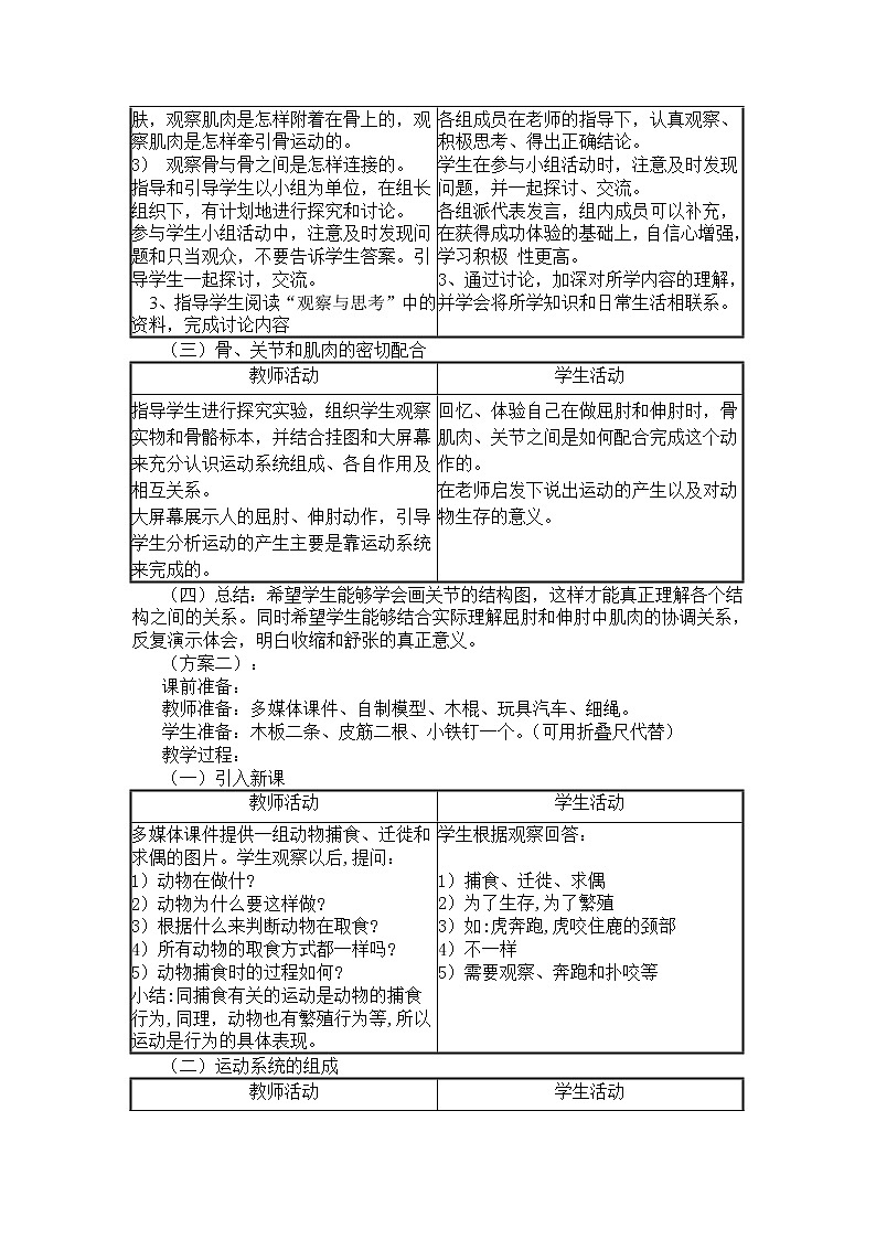 5.2.1　动物的运动　教案402
