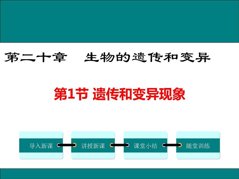 20.1 遗传和变异现象+课件01