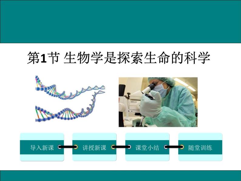 1.2.1 生物学是探索生命的科学+课件01