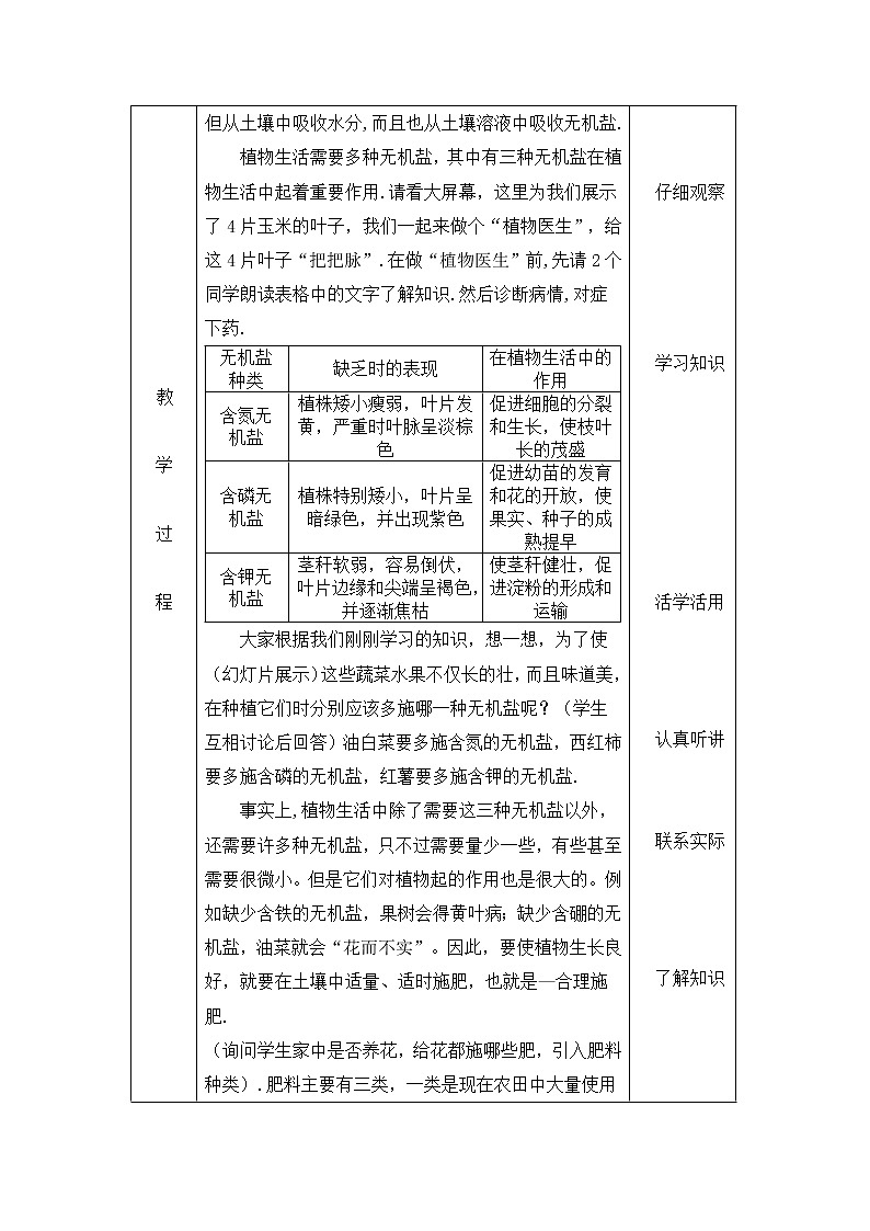 3.5.3  吸收作用+教案第2页