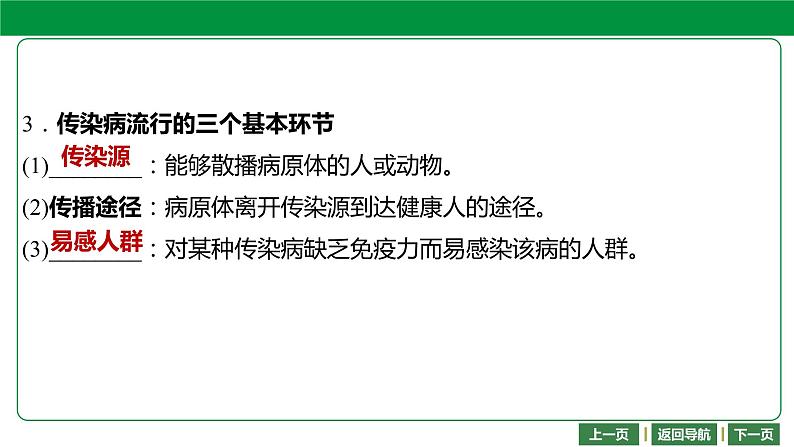 人教版2021年中考一轮复习生物 第八单元 健康地生活 课件05