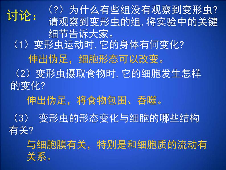 北师大版七年级生物上册1.3.2细胞是生命活动的单位课件（42张ppt）第6页