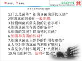 人教版八年级上册生物课件第四章 细菌真菌的复习重点整理