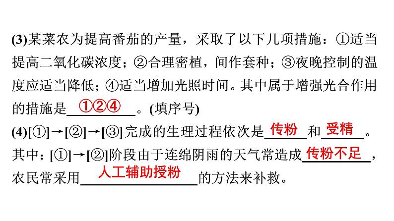 非选择题训练——社会热点专题 课件北师大版七年级生物上册第6页