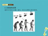 2021年济南版八年级生物下册5.2.2人类的进化 课件