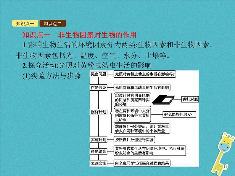 2021年济南版八年级生物下册6.1.1环境对生物的作用 课件05