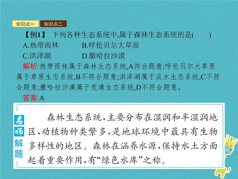 2021年济南版八年级生物下册6.2.4生态系统的类型 课件05