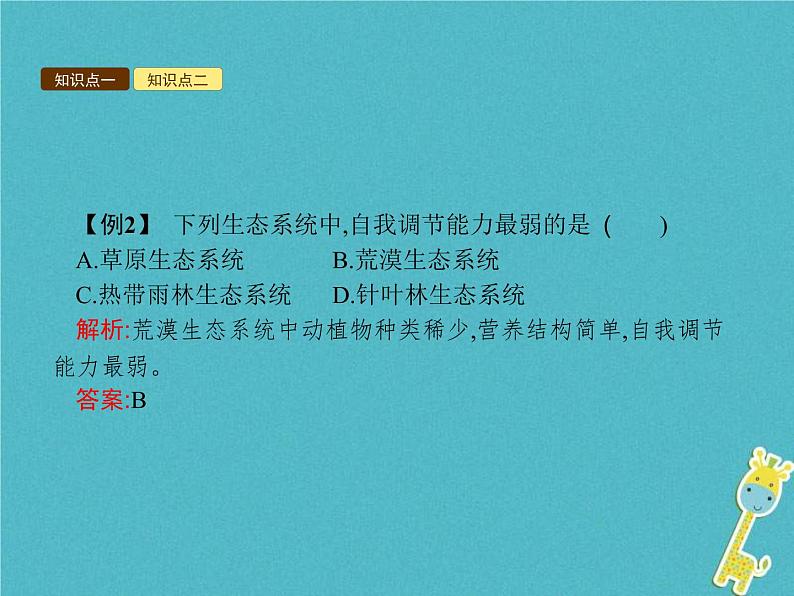 2021年济南版八年级生物下册6.2.5生态系统的自我调节 课件06