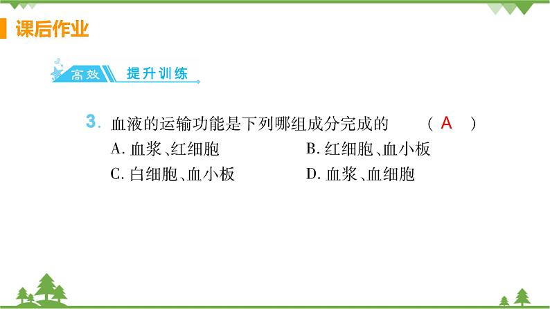 4.4.1 《 流动的组织——血液》课件+教案+预习作业（含答案）+教材习题+习题课件04