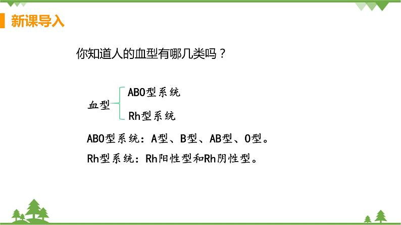 4.4.4 《 输血与血型》 课件+教案+预习作业（含答案）+教材习题+习题课件04