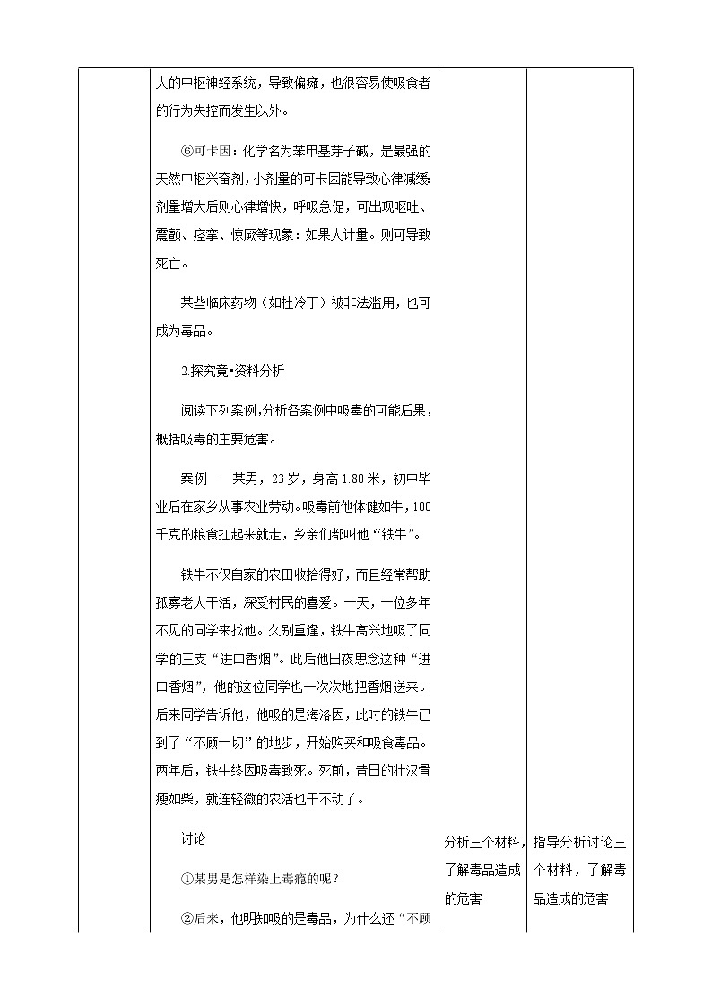 冀教版生物七下2.6.4珍爱生命 拒绝毒品（课件+教案+练习+视频）03