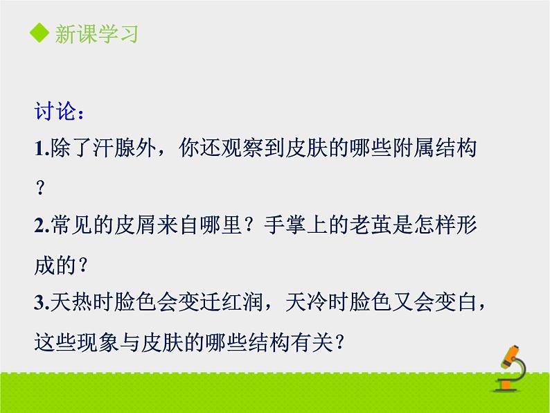 北京版生物七年级下册《汗液的排出》课件PPT第7页