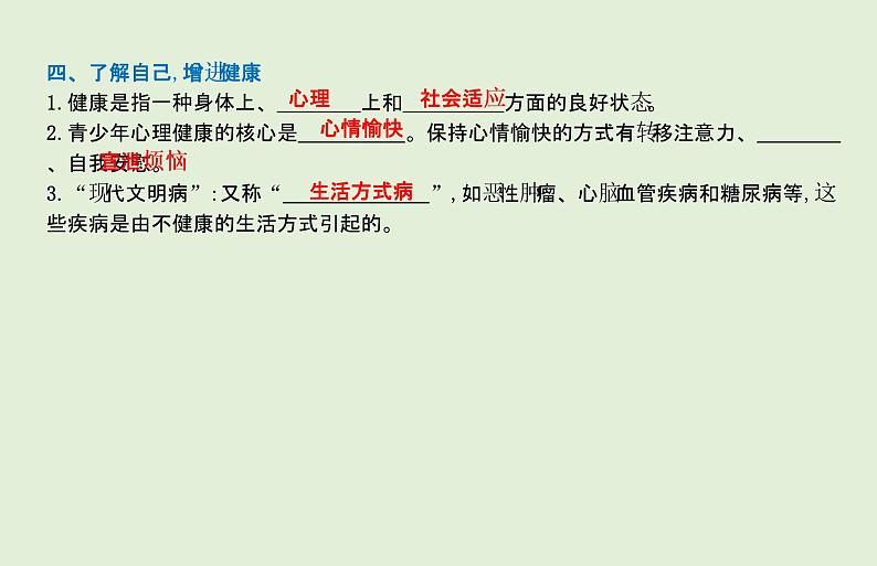 2021年春人教版生物中考教材梳理：第8单元 健康地生活  课件08