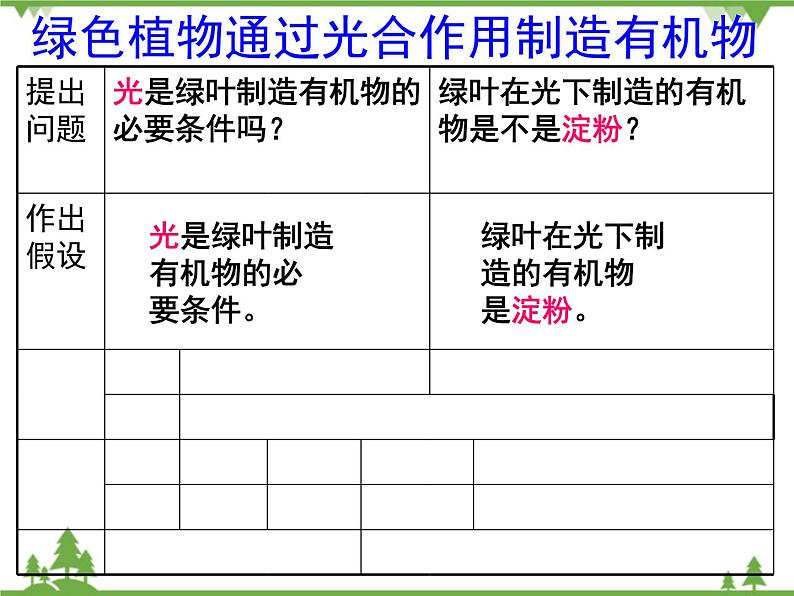 鲁科版（五四学制）生物六年级下册 第四章 绿色植物是生物圈中有机物的制造者 ppt课件04