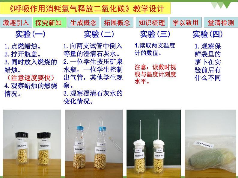 鲁科版（五四学制）生物六年级下册5.2《呼吸作用消耗氧气释放二氧化碳》ppt课件08