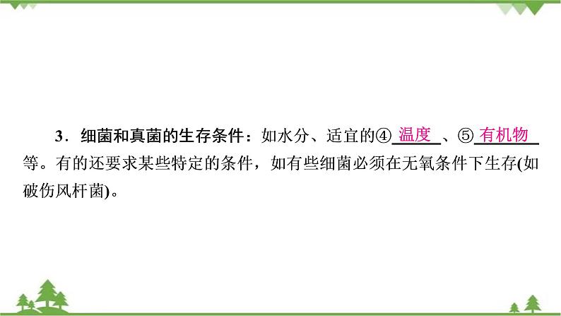 2021年生物中考人教版复习课件：第5单元 第4章 细菌和真菌 第5章 病毒05