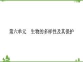 2021年生物中考人教版复习课件：第6单元 生物的多样性及其保护