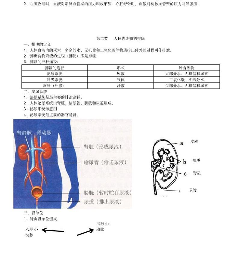 【苏科版】八年级《生物》上册全书知识点总结归纳03