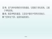 2021届生物中考复习 第11课 人体的呼吸 课件PPT