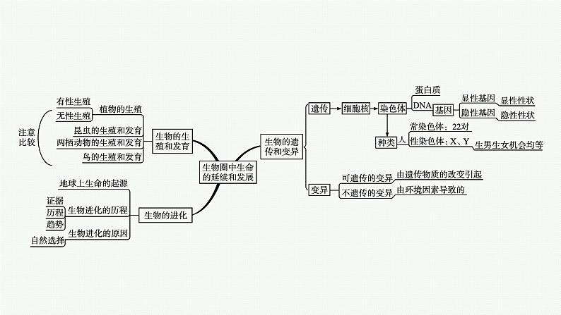 2021年中考生物总复习课件第二编专题七　生物圈中生命的延续和发展第4页