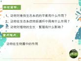 人教版生物八年级上册同步课件《动物在生物圈中的作用》