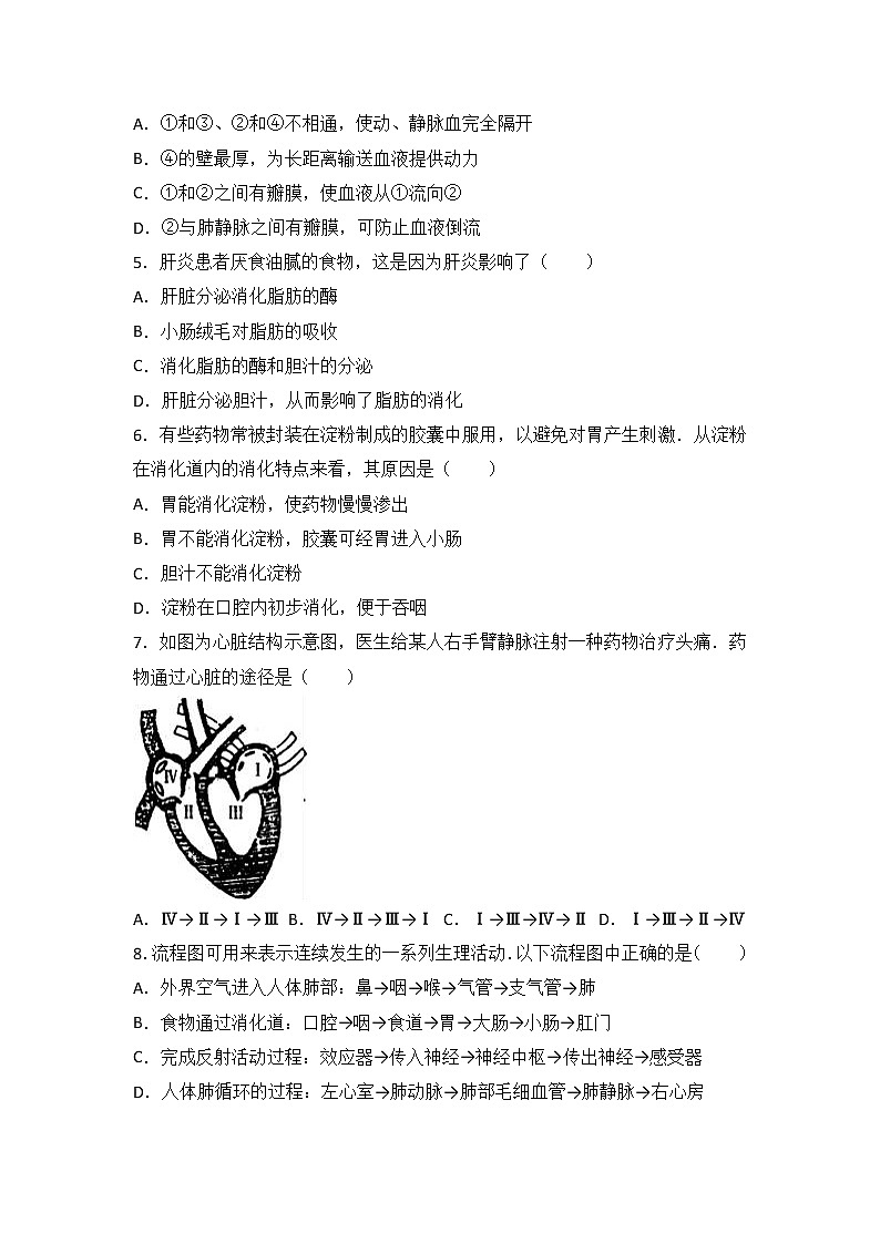 辽宁省朝阳市建平县-学七级（下）期末生物试卷（解析版）02