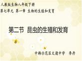 人教版八年级下册7.1.2 昆虫的生殖和发育【课件】