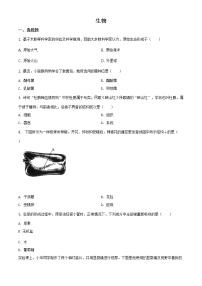 山西省阳泉市2020年中考生物试题（原卷版＋解析版）