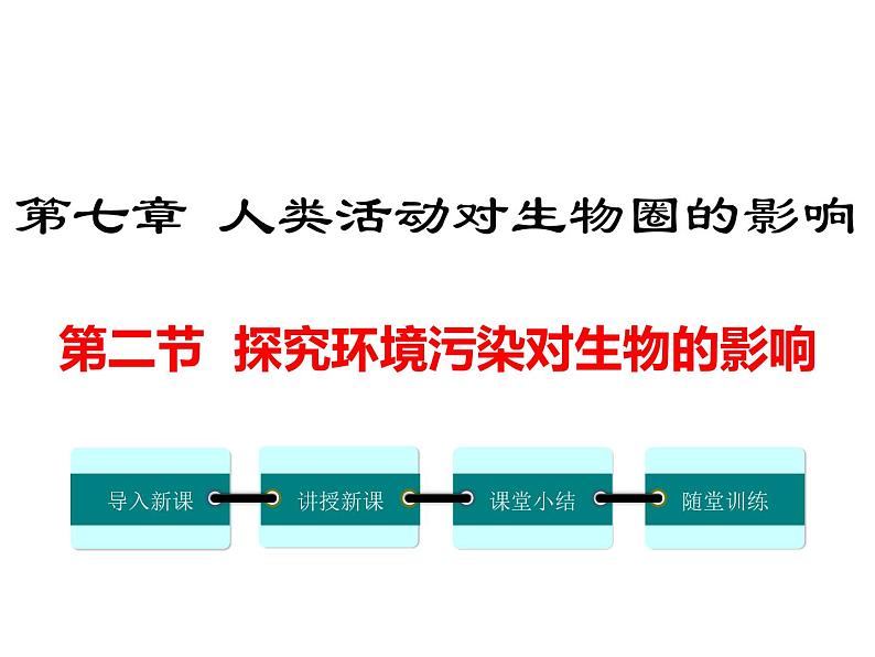 第二节  探究环境污染对生物的影响 课件01