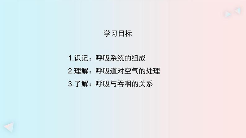 人教版七年级生物下册3.1《呼吸道对空气的处理》PPT课件第5页