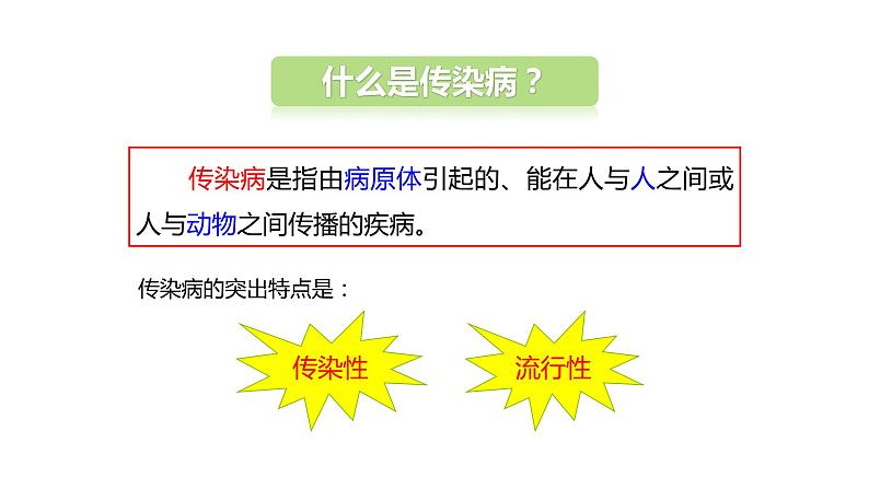 第一节 传染病及其预防 课件PPT06