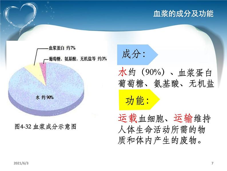 人教版生物七年级下册4.4.1 流动的组织——血液课件（24张PPT） (1)07