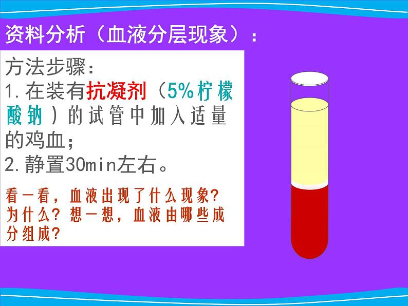 人教版生物七年级下册4.4.1 流动的组织——血液课件（18张PPT）05