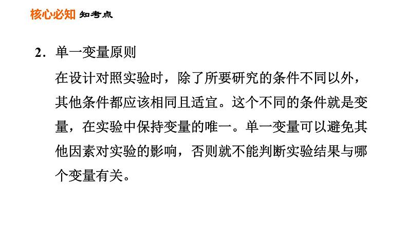 人教版七年级上册生物习题课件 第一单元 第二章巩固强化复习07