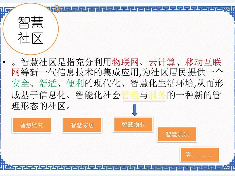 第十六课 智慧社区 课件（共8张ppt）+导学案+视频04