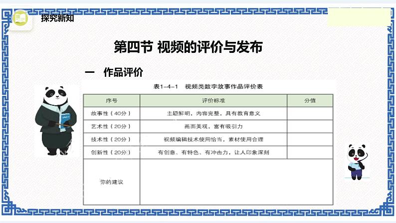 第4节 视频评价与发布 课件(共16张PPT)第6页