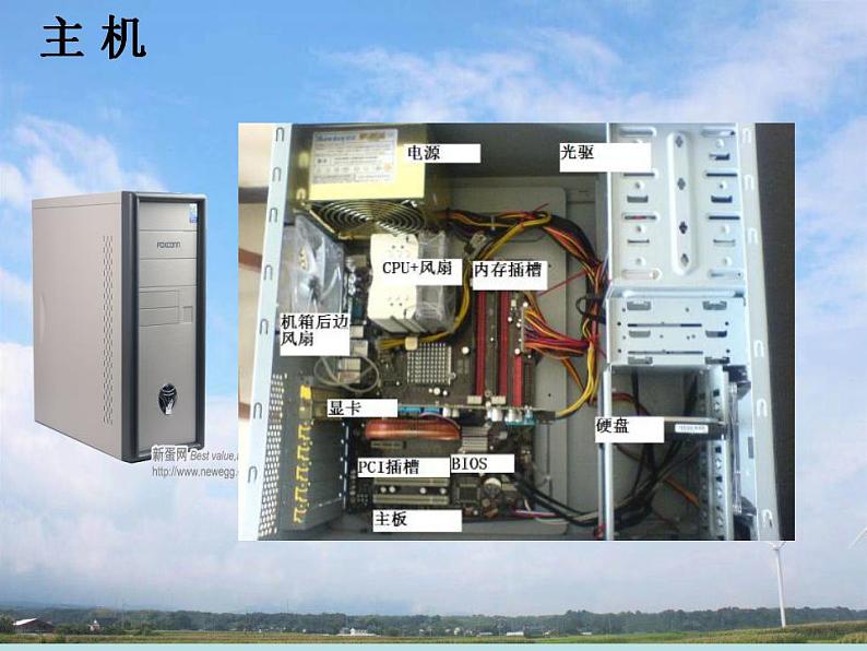 桂科版信息技术七年级上册认识计算机的硬件构造课件08