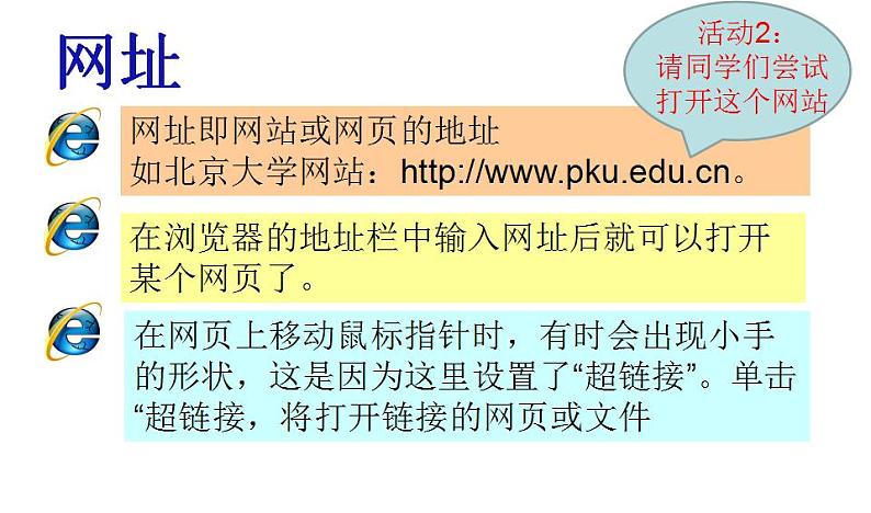 冀教版七年级全册信息技术 5.访问因特网 课件（16张幻灯片）第6页