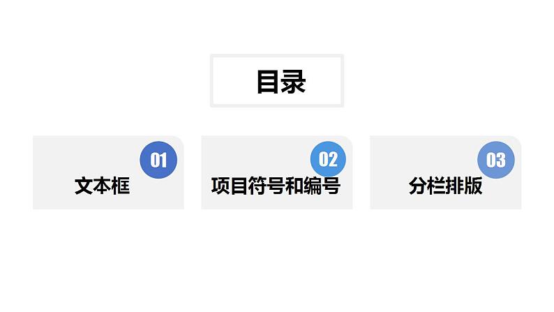 教科版信息技术七年级上册 第七课 页面的排版——制作目录页 课件PPT02