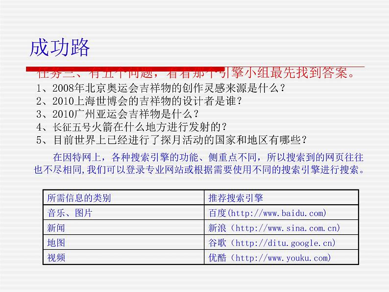 苏科版 七年级全册信息技术 1.2.3从因特网获取信息 课件第5页