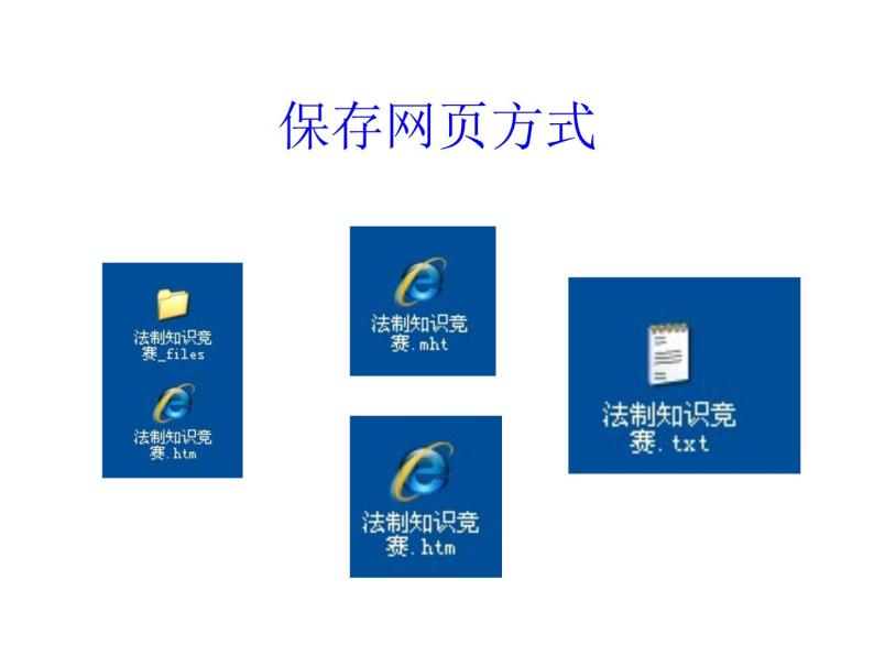 浙教版信息技术七年级上册 第四课 获取网上信息 课件 (2)05
