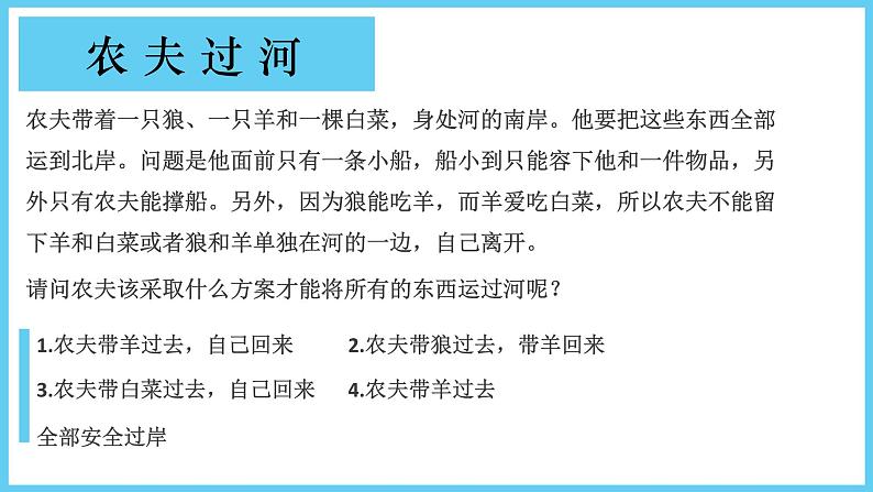 浙教版信息技术九年级全册 第一课 生活与算法 课件 (2)02