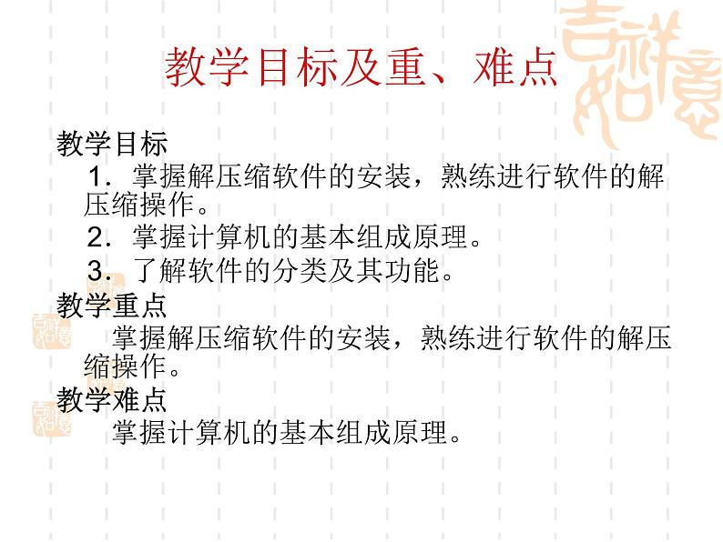 桂教版七年级下册信息技术 1.2压缩文件中的“宝物” 课件02