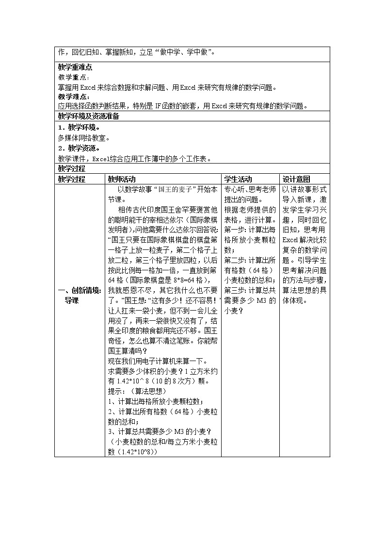 闽教版七下信息技术 2.9探究Excel与powerpoint综合应用 教案第2页