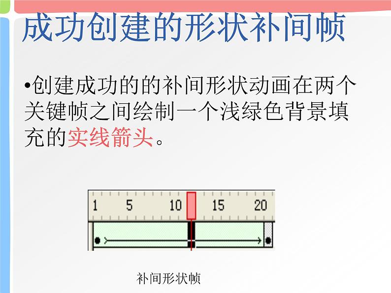 人教（蒙教版）八下信息技术 2.4.1制作形状补间动画 课件07