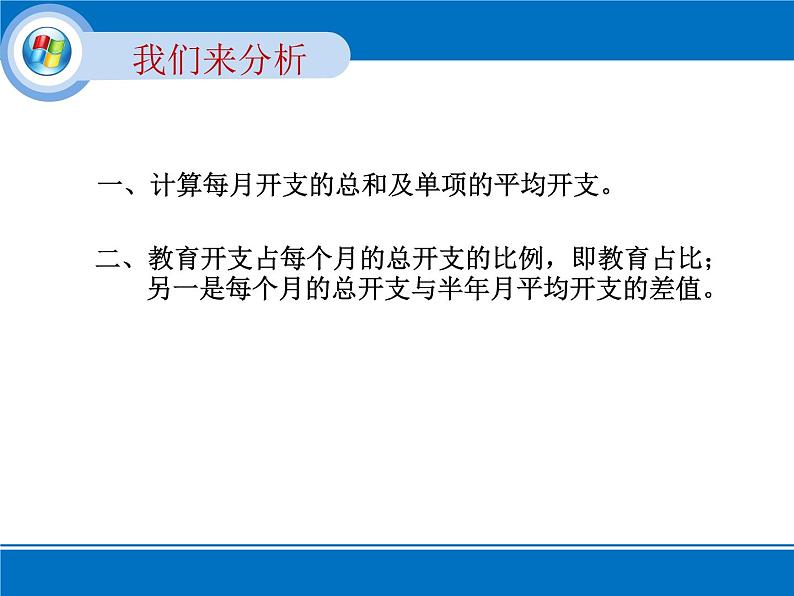 科学版七下信息技术 4.2家庭开支细打算 课件第3页