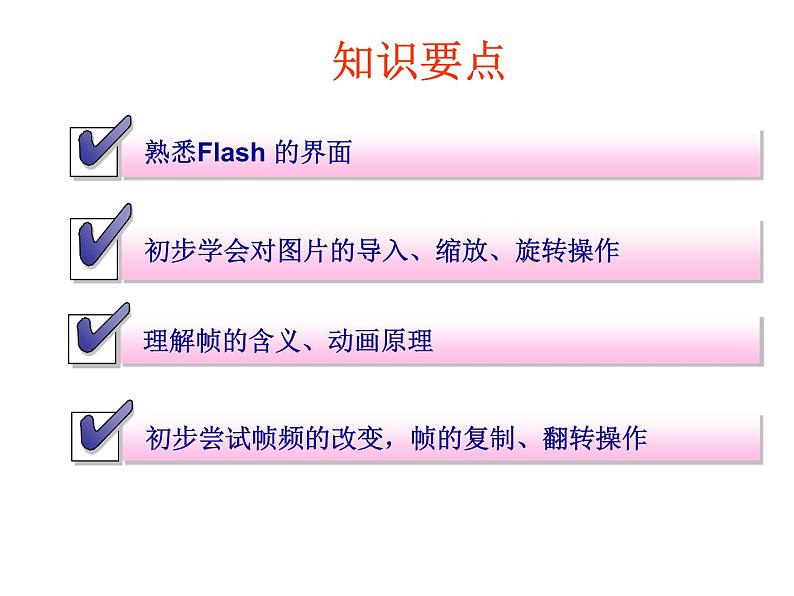 人教（蒙教版）八下信息技术 2.1.1认识Flash的窗口组成 课件第2页