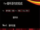 人教（蒙教版）九年级下册信息技术 1.2.3循环结构 课件